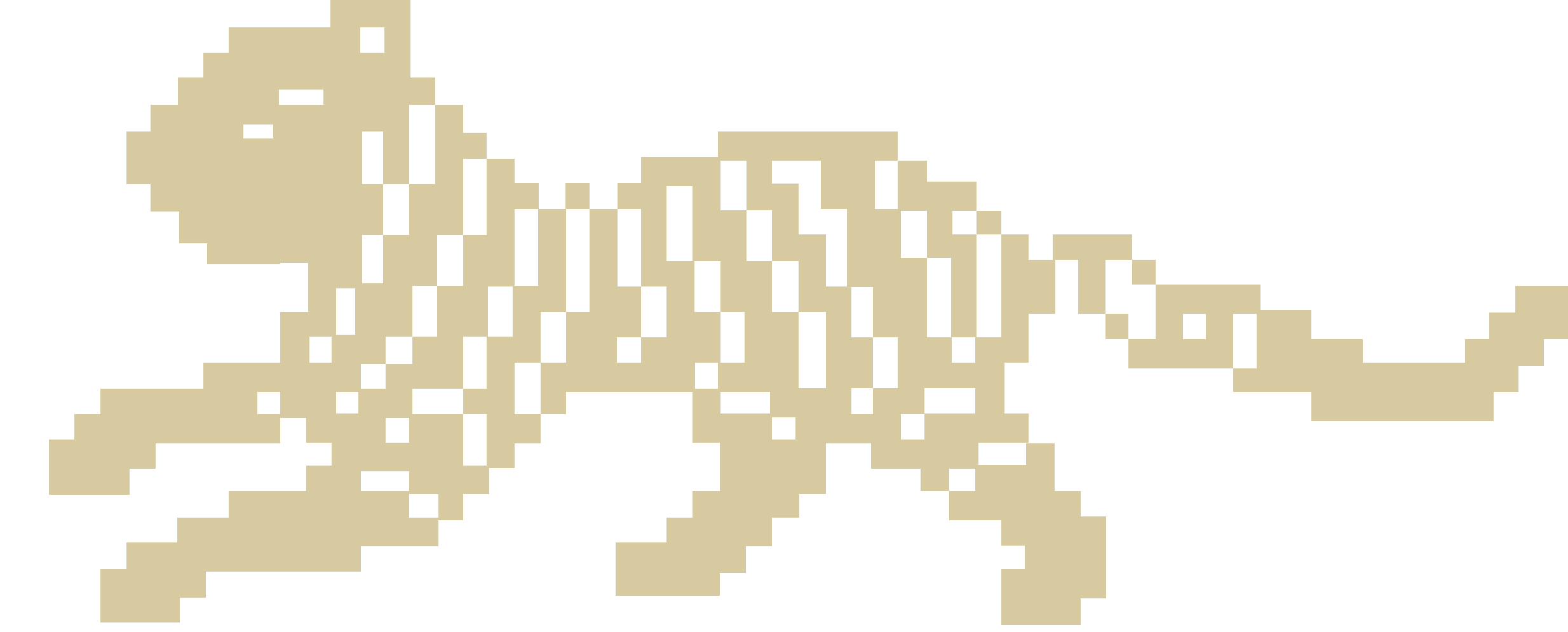 Tigre em pixel art